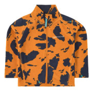Didriksons, Monte Kids Full-Zip Fleecejacka Burnt Glow Islands