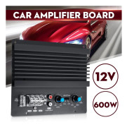 Nytt 600W 12V bilstereoljud högeffektsförstärkarkort Autobas subwoofer och förstärkarmodulkort