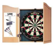 Unicorn Striker Home Dartboard Cabinet Set