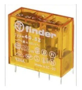 Finder print relä 120 V/AC 8 A 2 växlingskontakter 40.52.8.120.0000 1 st (40.52.8.120.0000)