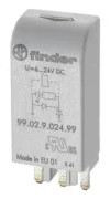 Finder plug-in modul med LED, med varistor 1 st 99.02.0.024.98 Lämplig för serier: Serie 90, Serie 92, Finder (99.02.0.024.98)