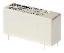 Finder PCB relä 5 V/DC 10 A 1 växlingskontakt 43.41.7.005.0000 1 st (43.41.7.005.2000)