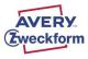 Pristång Avery 1 rad 8 tecken