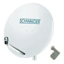 Schwaiger SPI9960SET9 Parabolkit Abonnenter: 4 80 cm