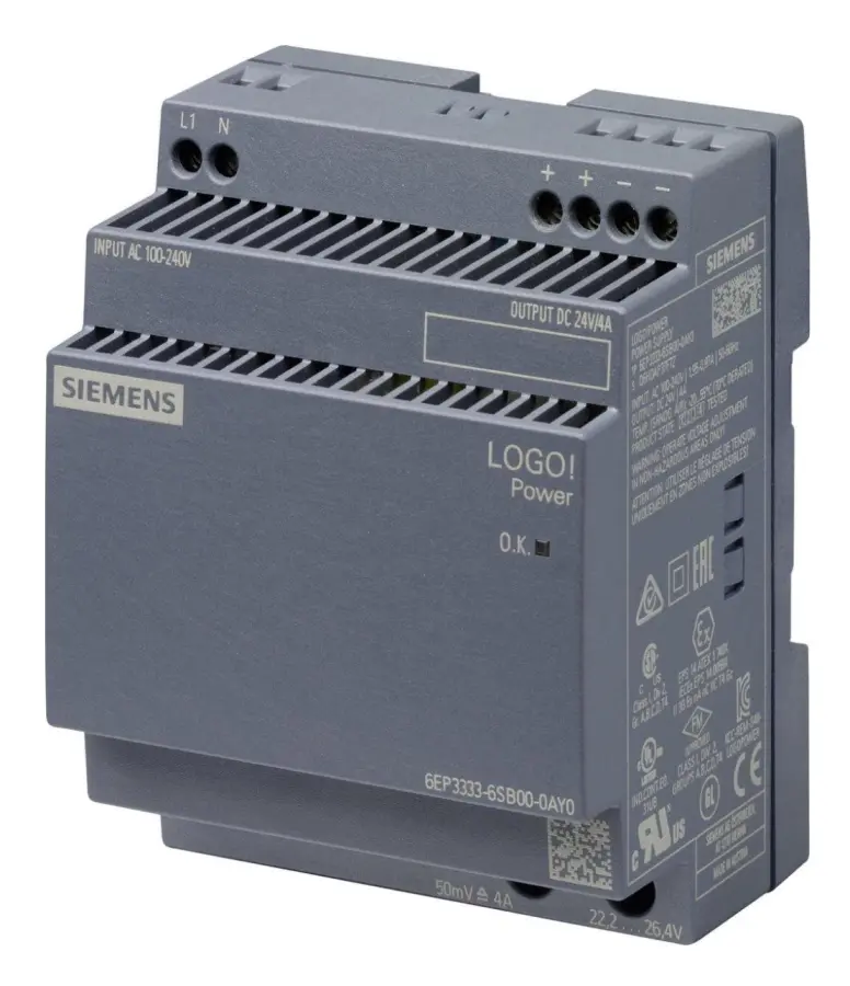 Siemens Logo!power 24 v / 4 a stabilized power supply