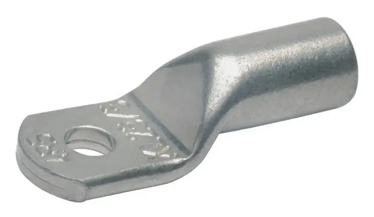 Klauke 8R10, Rörformig ringkabelsko, Plåtburk, Rak, Rostfritt stål, Koppar, 95 mm ²