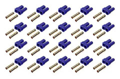 Reely 1399710 batterisockel EC5 guldpläterad 20 st.