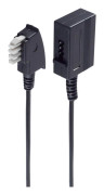 shiverpeaks ® BASIC S telefonförlängning, TAE N-kontakt till TAE N-koppling, 4-ledare, 10m (BS70220)