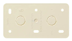 GIRA 008013 väggplatta/brytarskydd beige (008013)