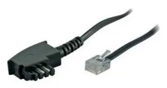 shiverpeaks BASIC-S telefonkabel, svart, 15,0 m - för marknaden: D / L - 1 st (BS70000-15)