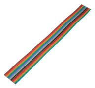S/CONN maximal anslutning platt kabel, färgad delning 1,27 mm, 16 stift, 2,0 m (79064-2)