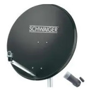 Schwaiger SPI9961SET1 Parabolkit Abonnenter: 1 80 cm