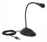 DeLOCK - Mikrofon - USB - svart
