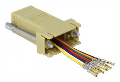 D-Sub → RJ45 Adaptrar
