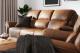 SAAR 3-sits Soffa Brun