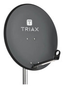 Triax TDS 65A, 10,7 - 12,75 GHz, 37 dBi, 34 dBi, Förskjuten, 0 - 90°, 26°