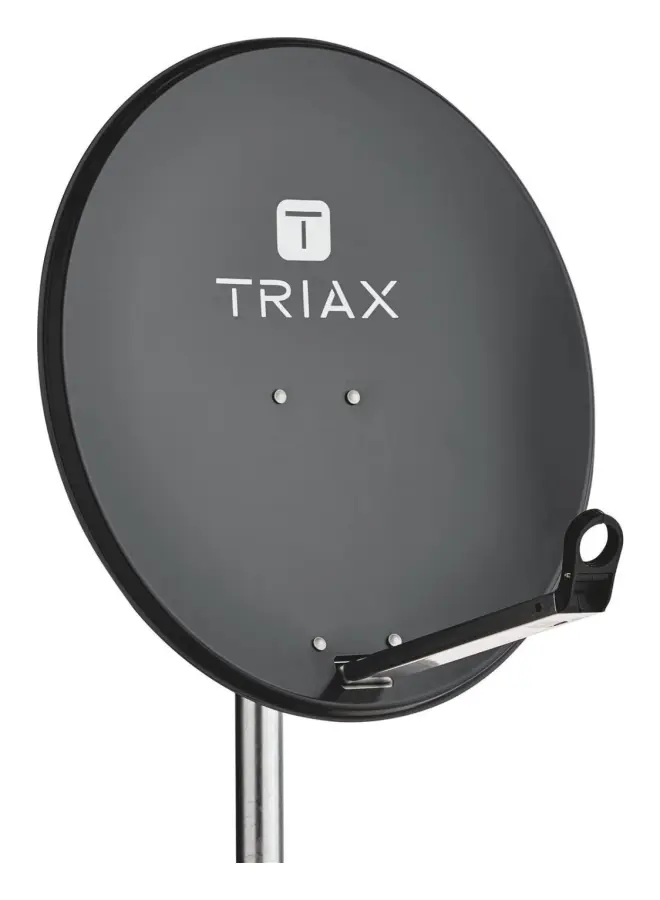 Triax TDS 65A, 10,7 - 12,75 GHz, 37 dBi, 34 dBi, Förskjuten, 0 - 90°, 26°