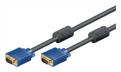 M-Cab SVGA M/M 3m, 3 m, VGA (D-Sub), VGA (D-Sub), Hanstik, Hanstik, Guld