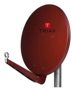Triax 350393 röd satellitantenn (350393)