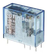 Finder print relä 110 V/DC 16 A 1 växlingskontakt 40.61.9.110.0000 1 st (40.61.9.110.0000)