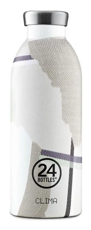24 flaskor Highlander dagligt bruk 500 ml rostfritt stål mynta (24B539)