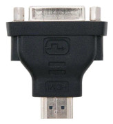Nanocable 10.15.0701, HDMI, DVI (24 + 1), Svart