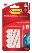 Command™ universella självhäftande remsor, små (16 remsor/pk)