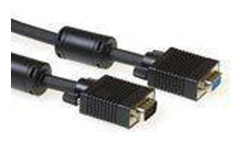 ACT - VGA (D-Sub) till VGA (D-Sub) hona - 7 m - Svart