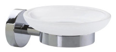 tesa SMOOZ 40324-00000-00 Tvålskål Krom (glänsande), Vit (satinerad)