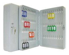 Wedo nyckelskåp för 70 nycklar format 28 x 6 x 37 cm grått
