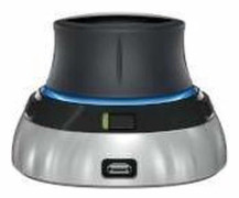 3Dconnexion SpaceMouse Wireless - 3D-mus - 2 knappar - trådlös, kabelansluten - 2.4 GHz - trådlös USB-mottagare