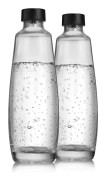 SodaStream - 2-pack glaskaraff 1L - Passar endast SodaStream DUO