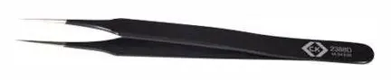 CK Tools ESD Säker pincett, precisionspincett, extra fin/rak, 110 mm (T2388D)