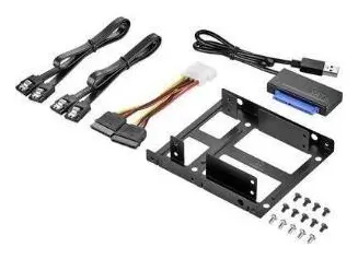 Renkforce DH06K SSD Kit Antal hårddiskar (max.): 2 x