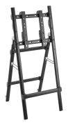 VivoLink Portable Digital Signage Stand - Ställ - för platt panel - plast, stål - mattsvart - skärmstorlek: 32"-55"