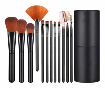 12-pack Professionella Sminkborstar Set Make-up Borstar