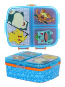 Pokémon Pikachu Charizard Snorlax XL Matlåda 4-Fack