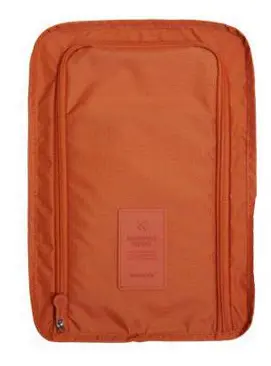 Vattentät skoförvaring - orange