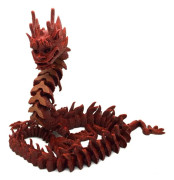 Dark Lord flexibel drake 69cm lång dekoration