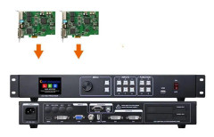 Led video controller mvp300 support 1920 * 1080 pixlar, led display video processor för utomhusreklam - ams-mvp300