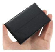 5v 1,25w, 250ma -solpanel monokristallint kisel, epoxisolcellsmodul för batteriladdare -