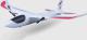 Fx-818 2.4g epp fjärrkontroll RC flygplan glider leksak med LED-ljus barn gåva