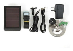 Foto-fällor jakt spel, kamera batteri solpanel laddare, extern kraft för vilda spår