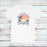 Saltvatten läker allt tryckt t-shirt