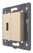 Plast eu standard usb uttagsmodul