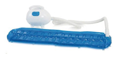 Bärbar luftbubbelmassagematta med fjärrkontroll