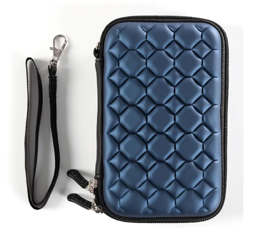 2,5 tums HDD-väska hårddiskfodral blixtlåsfodral / mini Powerbank EVA-lådväska
