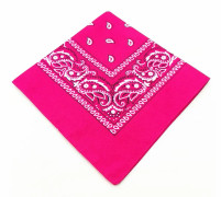 Polyester bomull cashew blomma design hip-hop bandanas