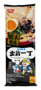 Snabbnudlar Svart Vitlök Olja Tonkotsu 174g Nissin Kina
