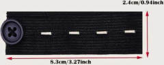 Midjeförlängningsknapp